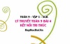 Lý thuyết Toán 9 Bài 4: Phương Trình Quy Về Bậc Nhất Một Ẩn (Kết Nối Tri Thức)